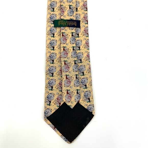 Steve Stricker for Fairway Sport Vintage 100% Silk Tie Golf Balls & Tees - Picture 5 of 9